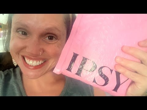 ASMR - July Ipsy Glam Bag Haul! Soft Spoken Gum Chewing