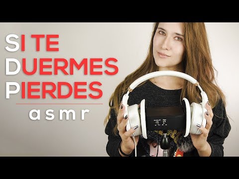 RETO DIFICILISIMO: SI TE DUERMES PIERDES! Asmr en Español