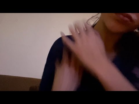 Asmr ~ Upclose Fabric Scratching, Hand & Mouth Sounds (No Talking)