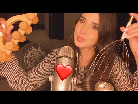 ASMR en Español 💆🏻‍♀️ TU MEJOR AMIGA TE CUIDA 😴 TE DORMIRÁS EN 10 MINUTOS