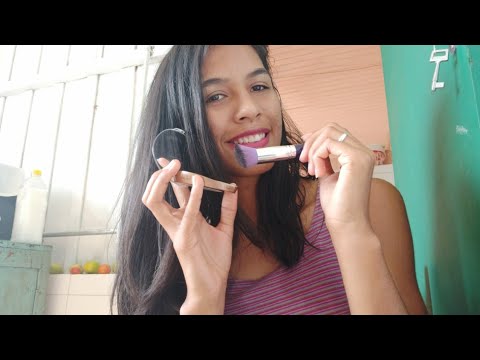 ASMR" ME MAQUIANDO / MY MAKE