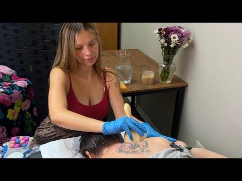 ASMR Full 1 Hour Scalp Therapy & Back Massage | Soft Spoken Treatment for Deep Relaxation