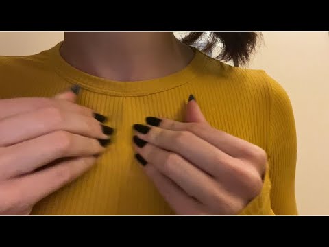 ASMR | Fast Nail Tapping and Shirt Scratching 💅🔥