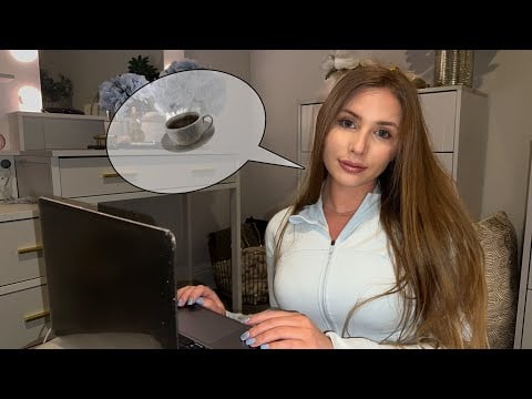 ASMR Roleplay | Giving You All the Office Tea 🏢☕️💬