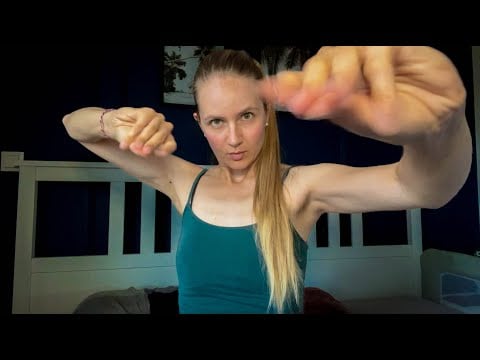 aggressive ASMR with fast hand sounds, mouth sounds, tapping & scratching 💥