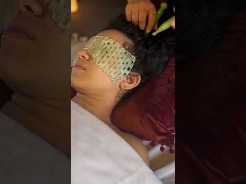 Dreamy Gua Sha Pen Scalp Massage #asmr #relax #brushingsounds #haircare #hairtok #brushing