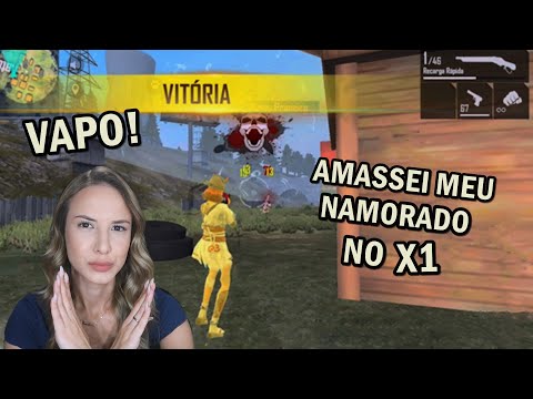 ASMR FREE FIRE 🔥 X1 COM MEU NAMORADO (NÃO RI)