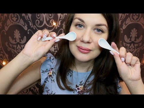 Я Сделаю Вам АСМР Массаж Лица Ложками, ASMR видео перед сном