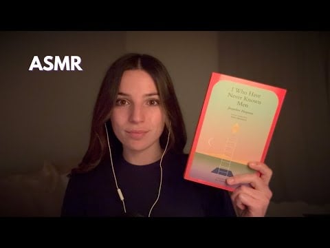 Book Tapping and Touching ASMR | I Who Have Never Known Men