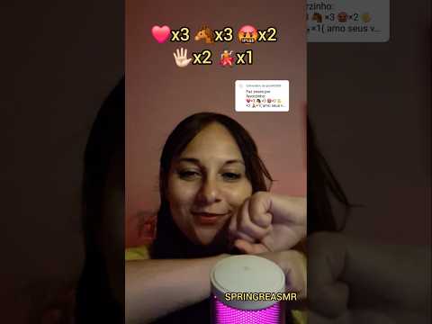 ASMR | Emoji challenge! 😁 Parte 165 #shorts