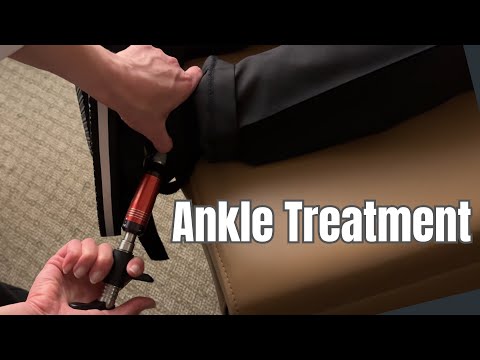 Full Body Scan + Sprained Ankle Treatment | ASMR