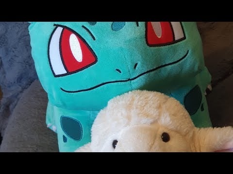 Bulbasaur Heals You #ASMR (blowing/brushing)