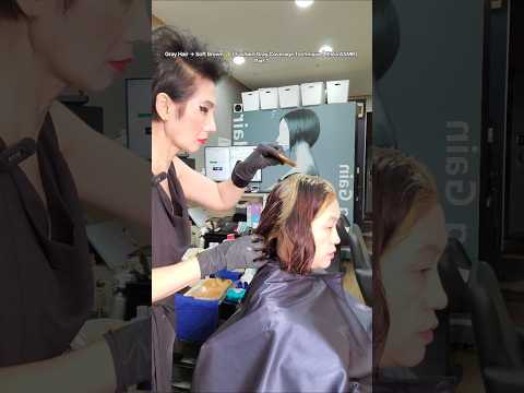 Hair Salon ASMR | Korean Hair Transformation | Rhea ASMR