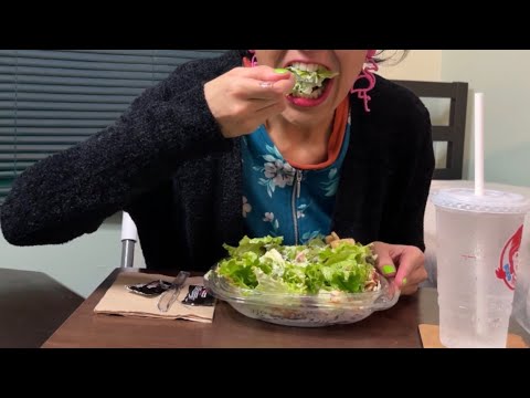 ASMR Eating Salad (Eating Sounds) Very Delicious!!!!!!! 🥗