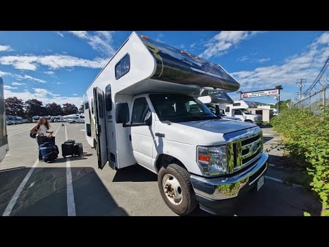 ASMR TOUR NO TRAILER🏕🇨🇦