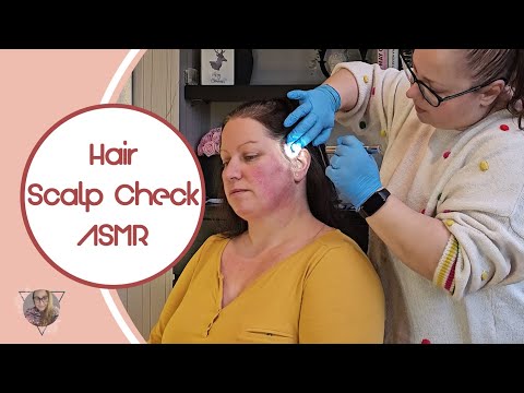 * ASMR * Hair check / Scalp check / Brushing / Real Person / Head Massage  / Unintentional