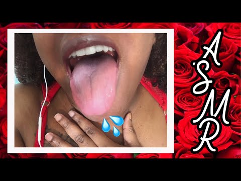 ASMR Lens Licking & Deep Breathing  👂 Up Close 😍