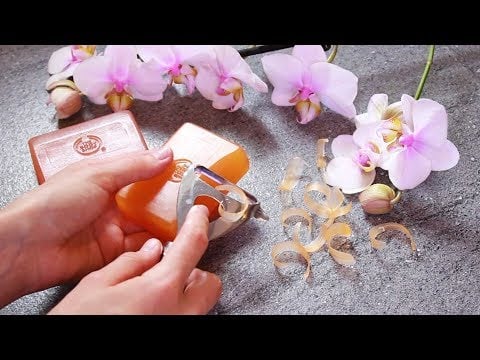 ASMR Soap carving [No talking]