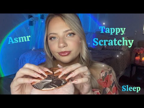 Tappy Scratchy Asmr for Sleep 😴 Fall fast asleep to this trigger assortment 😴