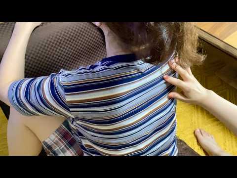ASMR Finger Tapping on Back ( no talking )