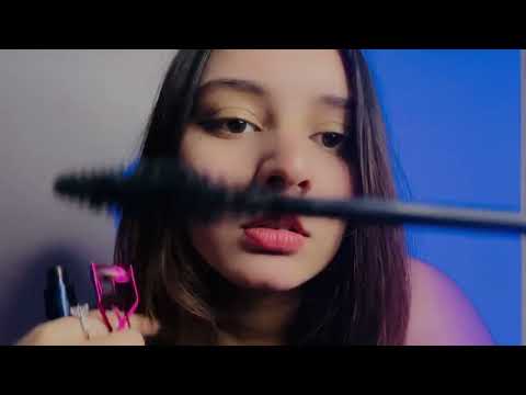 (Fast ASMR)Friend does you Makeup 💄💋🫧(Cozy , Rain sound🌧️)