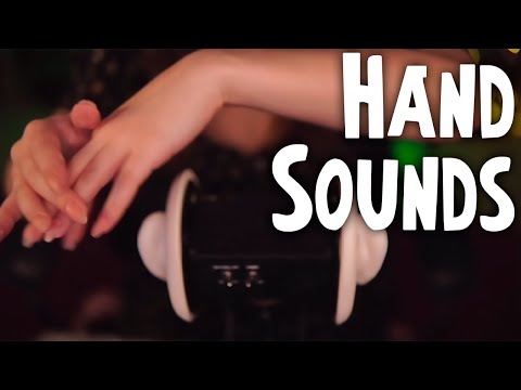 ASMR Fast Dry Hand Sounds 💎 3Dio, No Talking