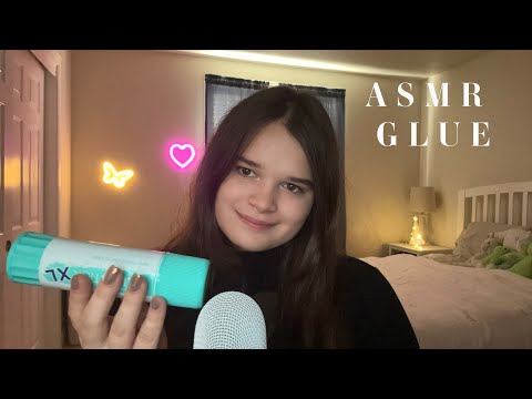 ASMR But It's Just Tingly Glue On The Mic!