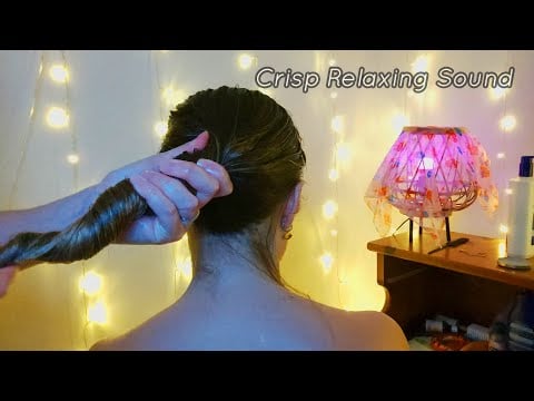 ASMR no talking | Scalp Massage and oily Hairplay with neck massage | Extremely tingly & relaxing