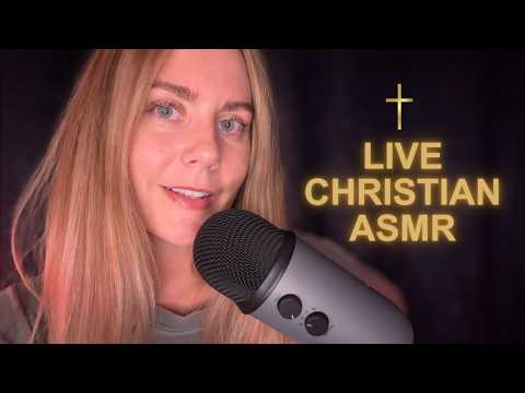 LIVE ASMR | Slow Tapping/Scratching & Whispering Psalm 22