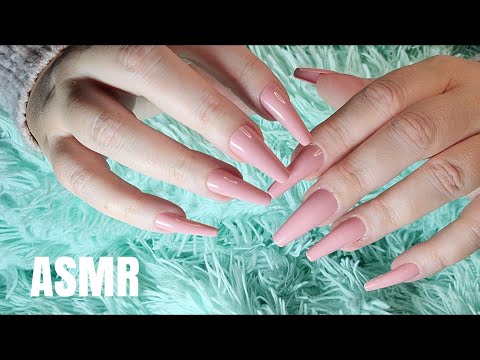 ASMR Aggressive Nail Tapping|Random Items| No Talking |Long Nails|