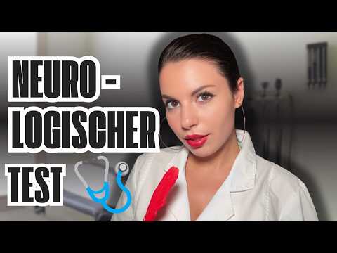 ASMR Neurologischer Test 🩺 Sanfte Untersuchung & Visual Triggers zum Einschlafen (21 Min.)