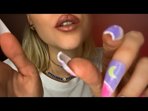 ASMR - Plucking away negative energy 🔮✨