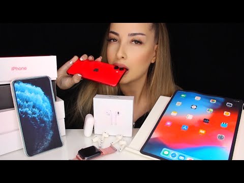 IPHONE 12 YEDİM 📱  AirPods, iPad | TÜRKÇE ASMR MUKBANG