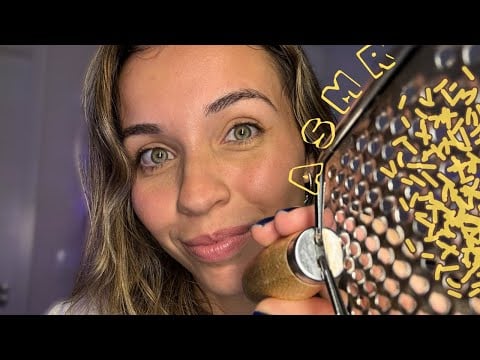 ASMR GRATING YOU | pov: you’re cheese 🧀