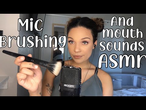 ASMR Mic Brushing with Mouth Sounds - The ASMR Index