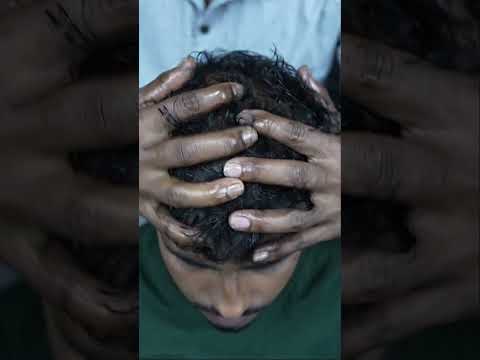 Fall Asleep Faster:  Deep Pressure ASMR Back Massage for Better Sleep #shorts