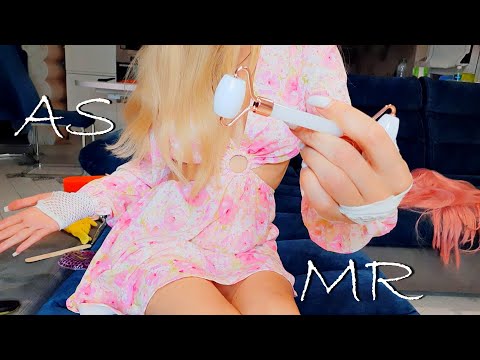 ASMR Fast & Aggressive Massage & Mouth Sounds for EXTREME Relaxation