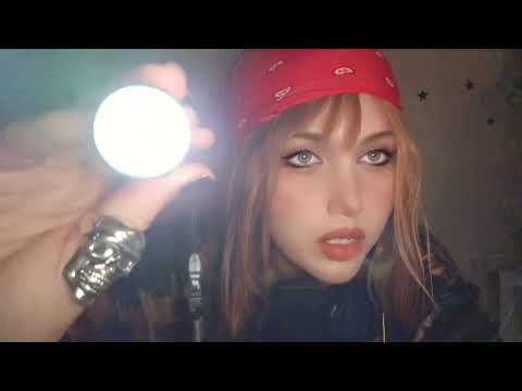 ASMR examining your brain/follow the light