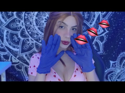 ASMR - Sons de boca em camadas e sons de luva 💤