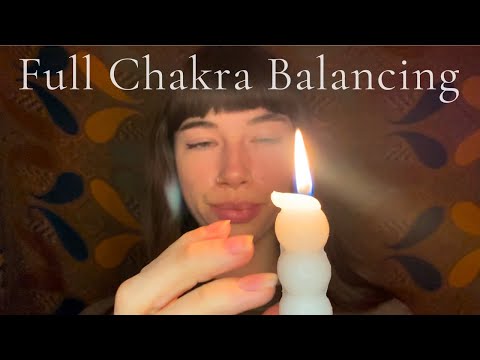 ASMR Reiki ~ Full 7 chakra balancing | Chanting | Find your center | Realignment | Energy Healing