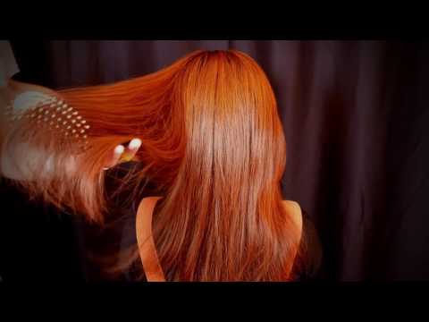 [Eng Sub][Korean ASMR] Brushing and touching friend's hair / 잠이 솔솔오는 친구의 머리 빗어주기