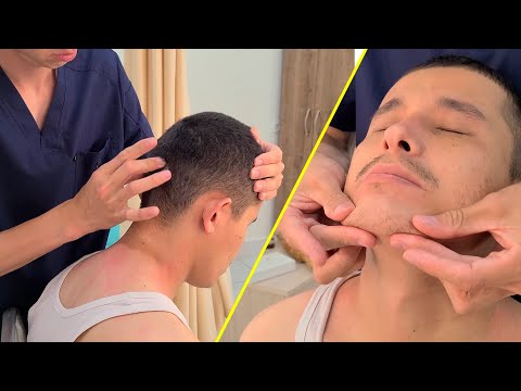 ASMR Head, Neck And Face Massage | ASMR Massage