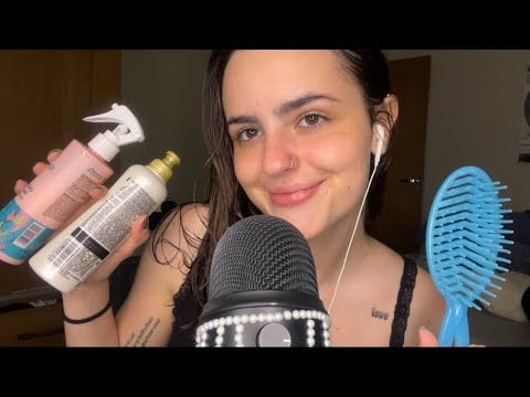 ASMR spa day, conversando com você e desabafos