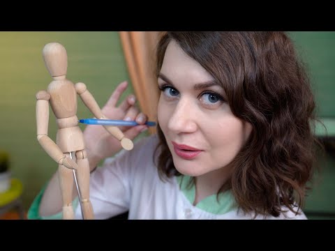 АСМР Самый Нежный Остеопат Доктор Ролевые Игры / ASMR Doctor Role Play