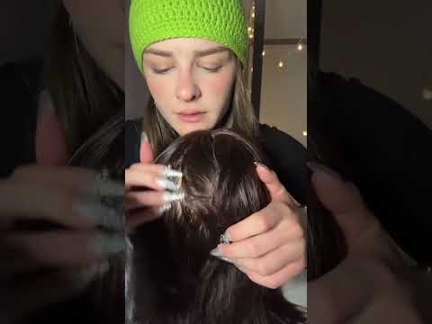 Shrek Checks Your Scalp🧌ASMR #asmr #relax #scalptreatment #scalpcheck