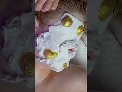 Reveal Your Radiant Skin: The Seashell Mask Ritual #shorts