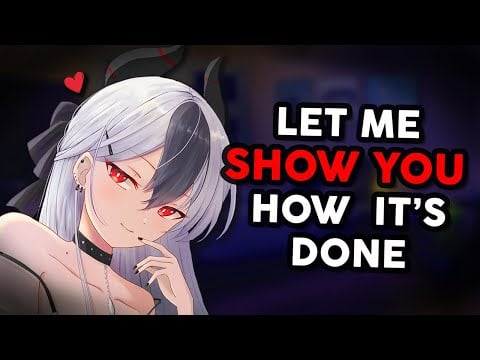 Tsundere Roommate Teaches You In Bed ♡ [Friends to Lovers] [Mean to Gentle] ASMR Roleplay