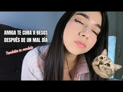 AMIGA TE CURA A B350S DESPUÉS DE UN MAL DÍA.  RECIBE MUCHO AMOR ANTES DE DORMIR
