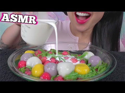 ASMR BUA LOY *THAI DESSERT (SOFT RELAXING EATING SOUNDS) NO TALKING | SAS-ASMR