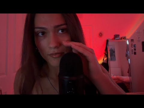 ASMR Close-Up Whisper Ramble (inhaled, cupped, close)